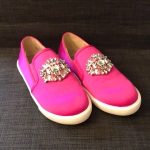 Badgley Mischka girls slip on shoes